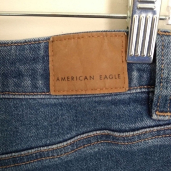American Eagle womens size 8 hi rise mom jeans - Picture 6 of 9